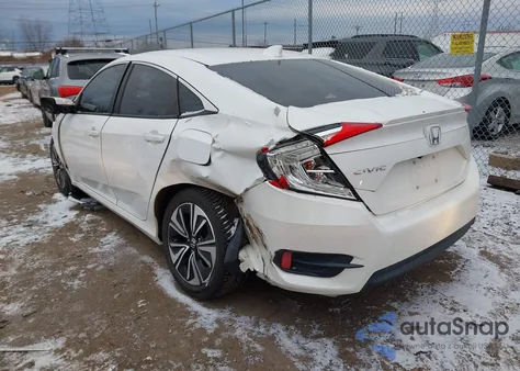 2017 Honda Civic Ex-T z USA, uszkodzony, nr VIN 2HGFC1F33HH656503